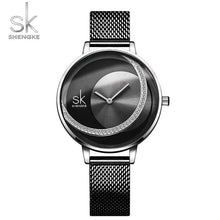 Load image into Gallery viewer, SK Fashion Luxury Brand Women Quartz Watch Creative Thin Ladies Wrist Watch For Montre Femme 2019 Female Clock relogio feminino
